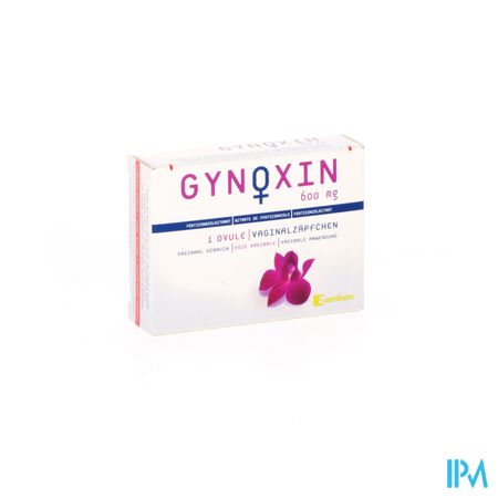 Gynoxin 600mg 1 Ovules 1 Blister