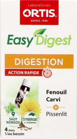 Ortis Easy Digest Shots 4x15ml 3