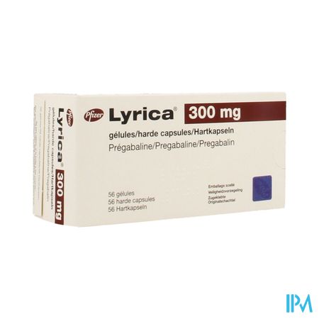 Lyrica 300mg Caps Durs 56 X 300mg