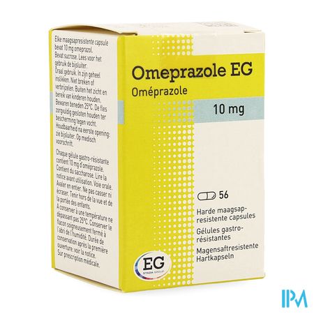 Omeprazole EG 10Mg Maagsapresist Caps Pot 56X10Mg