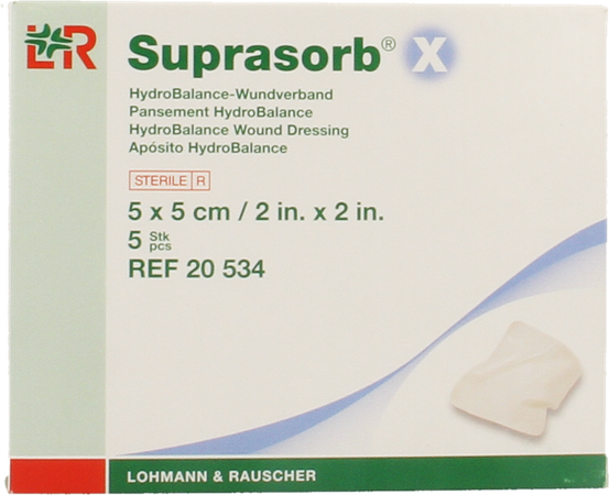 Suprasorb X Kp Cellulose Ster 5x 5cm 5 20534 2