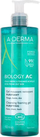 Aderma Biology Ac Zuiv. Schuim.reinig.gel 400ml 1