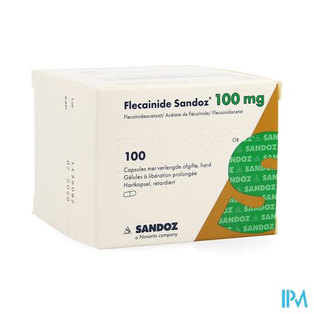 Flecainide Retard Sandoz 100mg Caps Verl.afg. 100