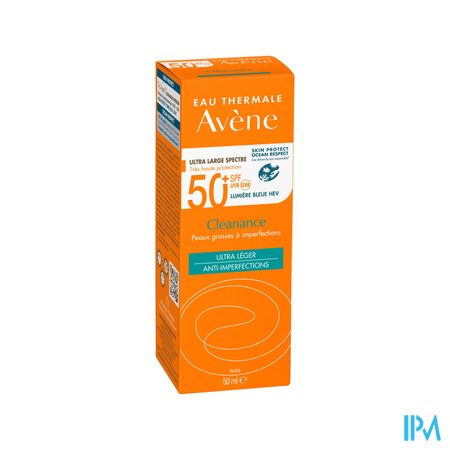 Avene Sol Spf50+ Cleanance 50ml