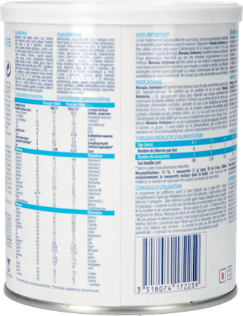 Novalac Aminova 0-36m Pdr 400g Nf 6