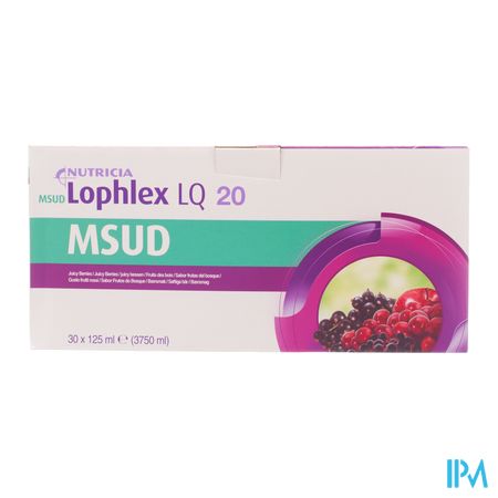 Msud Lophlex Lq 20 Juicy Bosvruchten 30x125ml 1