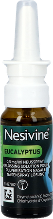 Nesivine Eucalyptus 0,5mg/ml Sol Pulv Nasal 15ml 2