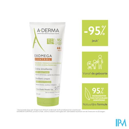 Aderma Exomega Control Creme Emolierend 200ml 7