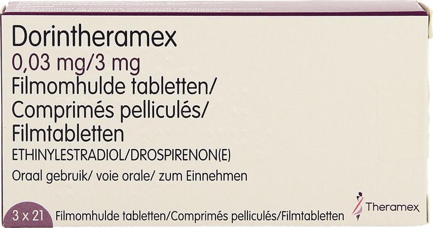 Dorin Theramex 3,00mg/0,03mg Filmomh Tabl 3 X 21 2