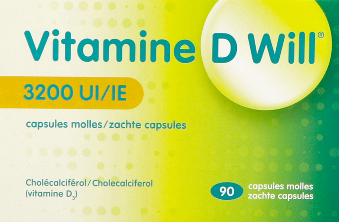 Vitamine D Will 3200ie Zachte Caps 90 1