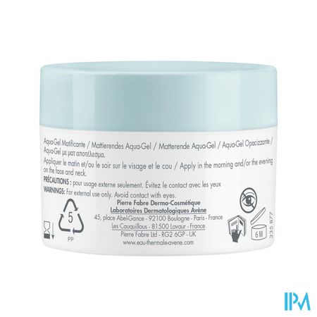 Avene Cleanance Matterende Aqua Gel 50ml 6