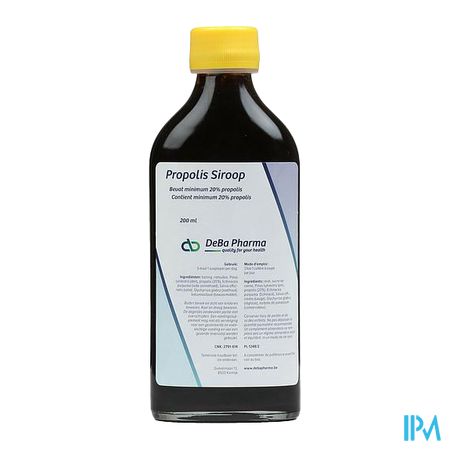 Propolis Sirop 20% 200ml Deba 3
