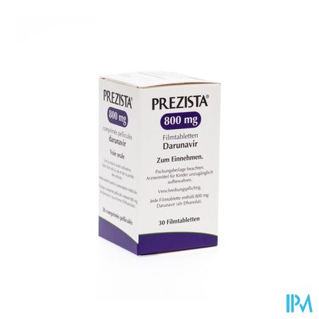 Prezista 800mg Comp 30 X 800mg