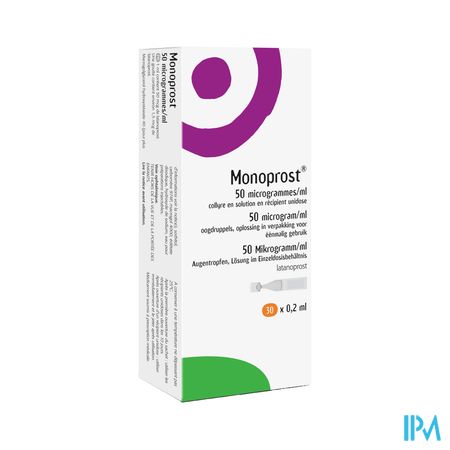 Monoprost 0,005% Collyre 30 X 0,2ml