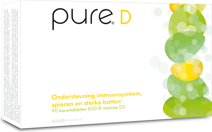 Pure D Kauwtabletten 90 2