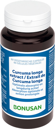 Curcuma Longa Extract Caps 60 Bonusan 3