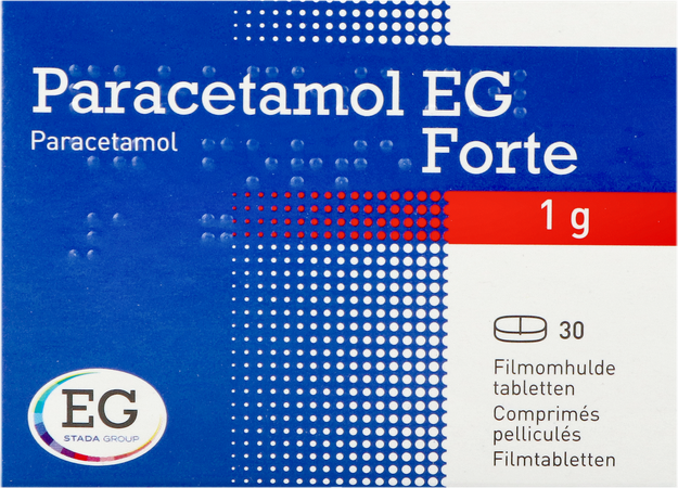 Paracetamol EG Forte 1G Filmomh Tabl  30 1