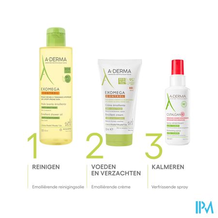 Aderma Exomega Control Creme Emolierend 50ml 10