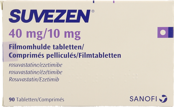 Suvezen 40mg/10mg Comp Pell 90 3