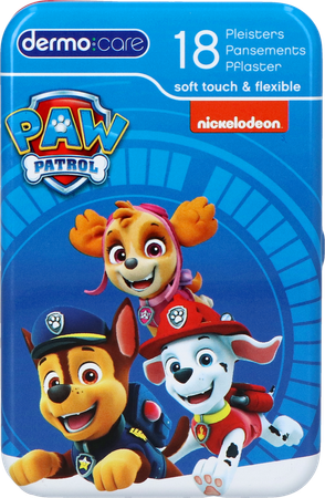 Dermo Care Soft&sens. Paw Patrol Pleist. Strips 18 2