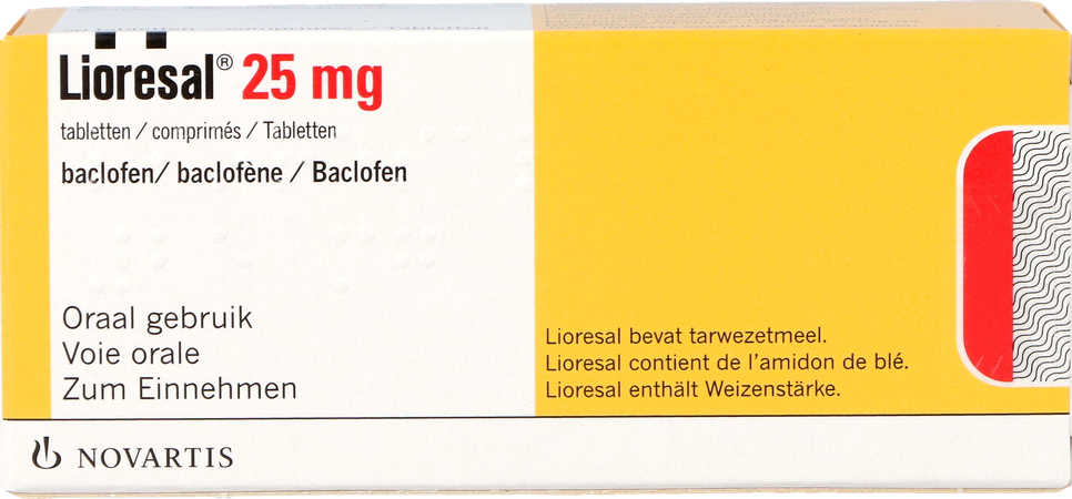 Lioresal Comp 50 X 25mg 2