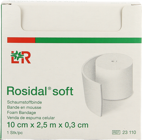 Rosidal Soft Schuimband 10x0,3cmx2,5m Indiv.23110 2