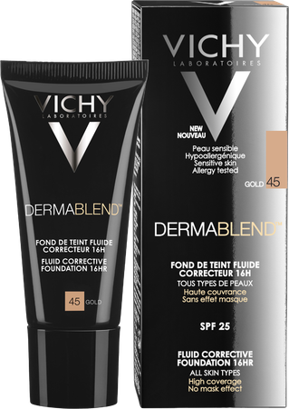 Vichy Fdt Dermablend Fluide 45 Gold 30ml 7