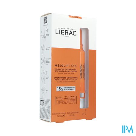 Lierac Mesolift C15 Concentre Amp 2x15ml