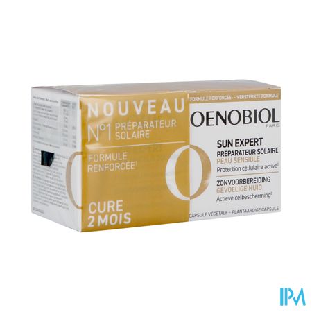 Oenobiol Sun Expert Peau Sens. Caps 2x30