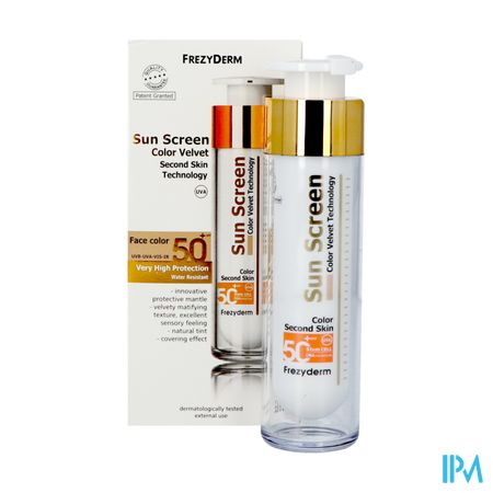 Frezyderm Sunscreen Velvet Color Face Spf50+50ml 3