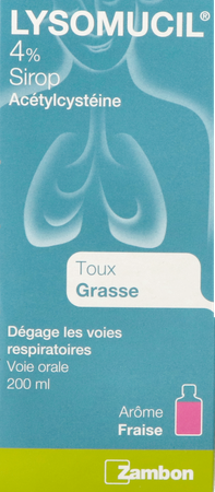 Lysomucil 4% Siroop 200ml 4