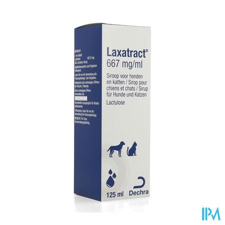 Laxatract 667mg/ml Siroop Hond Kat Fl 125ml