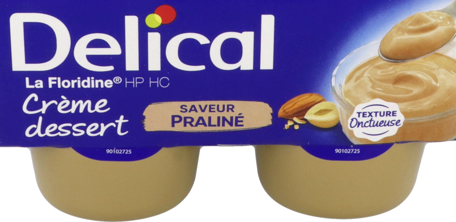 Delical Creme Dessert La Floridine Praline 4x200g 3