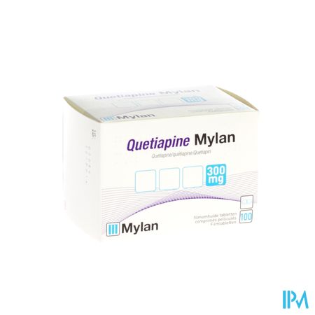 Quetiapine Viatris 300mg Filmomh Tabl 100