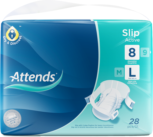 Attends Slip Active 8l 28 2