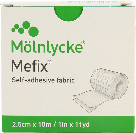 Mefix Zelfklevende Fixatie 2,5cmx10,0m 1 310250 2