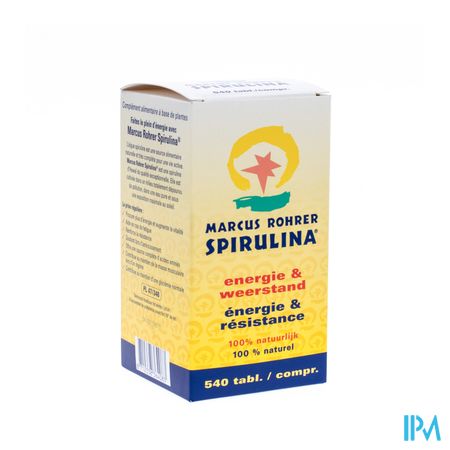 Marcus Rohrer Spirulina Comp 540x300mg 1