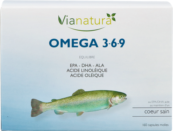 Via Natura Omega 3-6-9 Maxi Softcaps 160 2