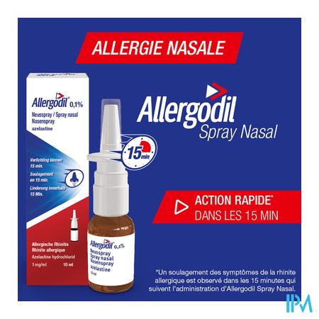 Allergodil Spray Nasal Fl 10ml 16