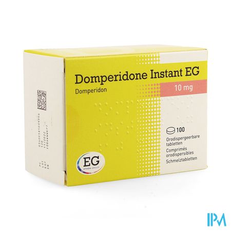 Domperidone Instant EG Orodisp Tabl 100 X 10 Mg