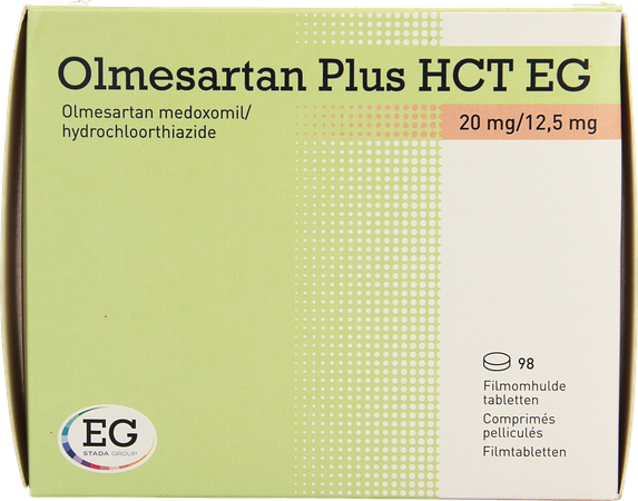 Olmesartan Plus Hct EG 20Mg/12,5Mg Filmomh Tabl 98 1
