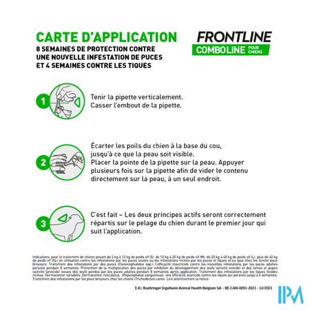Frontline Combo Line Dog l 20-40kg 6x2,68ml 7