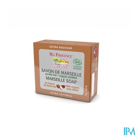 Ma Provence Savon Marseille Beurre Karite Bio 75g