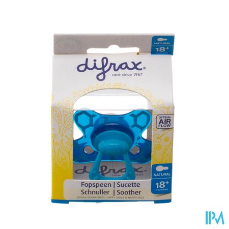 Difrax Sucette Natural 18m+ Boy 4