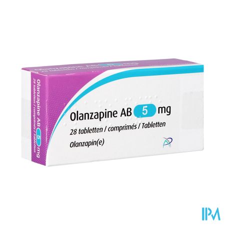 Olanzapine Ab 5,0mg Comp 28