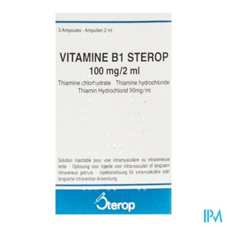 Vit B1 Im/iv Amp 3 X 100mg/2ml 1