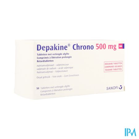 Depakine Chrono 500 Blister 5 X 10