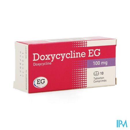 Doxycycline EG        Tabl 10X100Mg