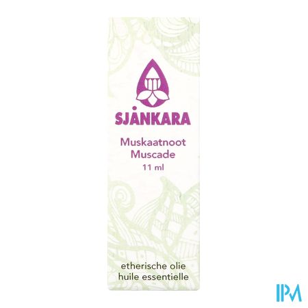 Sjankara Muskaatnoot Etherisch Olie 11ml 1