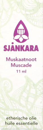 Sjankara Muskaatnoot Etherisch Olie 11ml 2